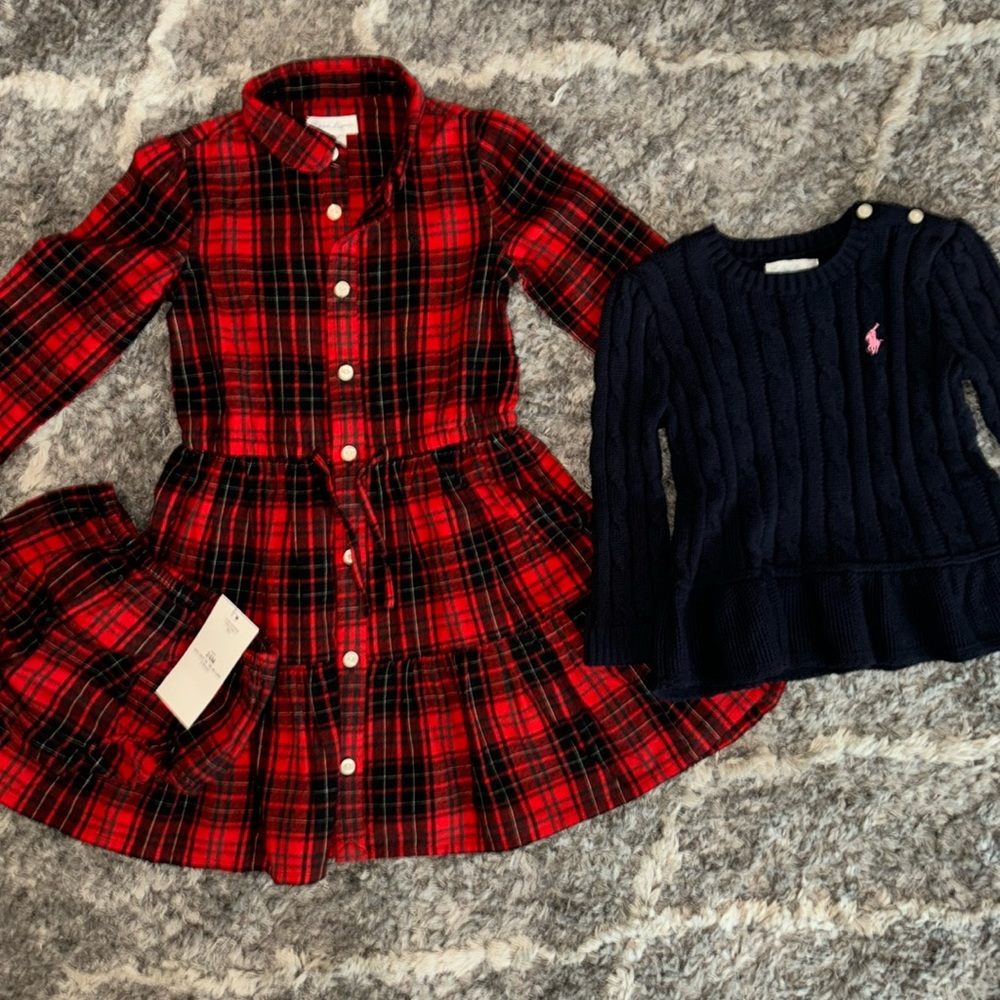 Ralph Lauren Girls Size 24 months Bundle- 2 items